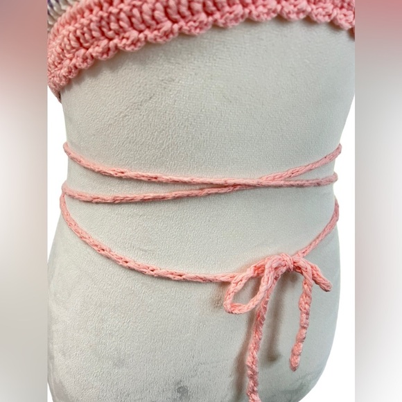 Shein women’s large knit woven top - Picture 4 of 6